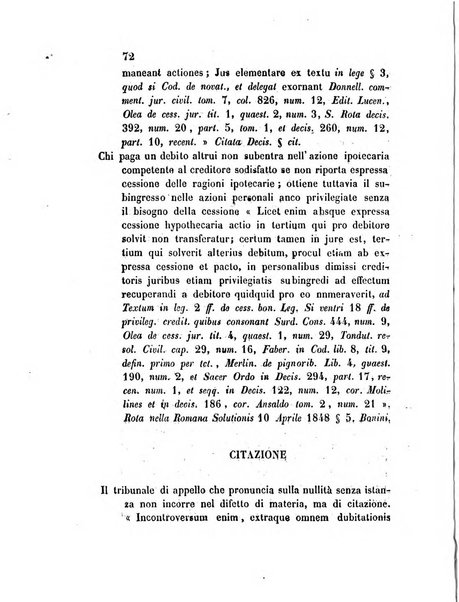 Repertorio generale di giurisprudenza dei tribunali romani