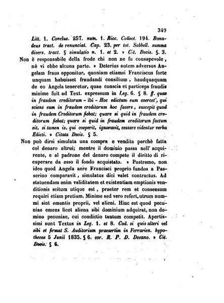 Repertorio generale di giurisprudenza dei tribunali romani