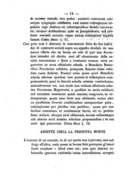 Repertorio generale di giurisprudenza dei tribunali romani