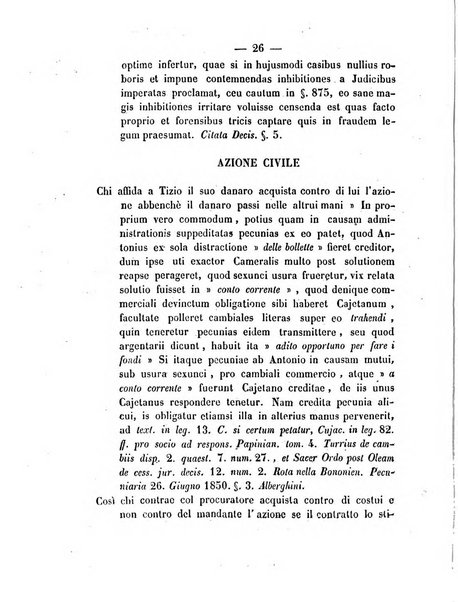 Repertorio generale di giurisprudenza dei tribunali romani