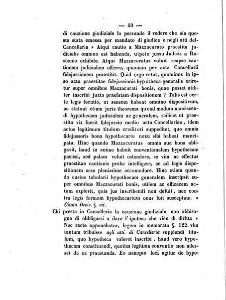 Repertorio generale di giurisprudenza dei tribunali romani