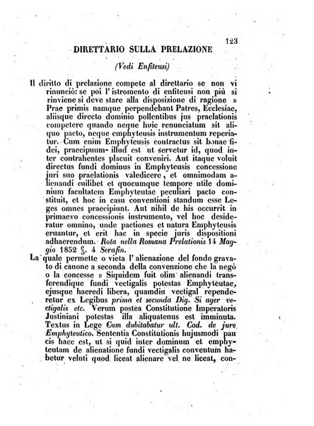 Repertorio generale di giurisprudenza dei tribunali romani