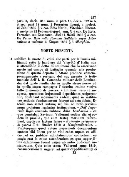 Repertorio generale di giurisprudenza dei tribunali romani