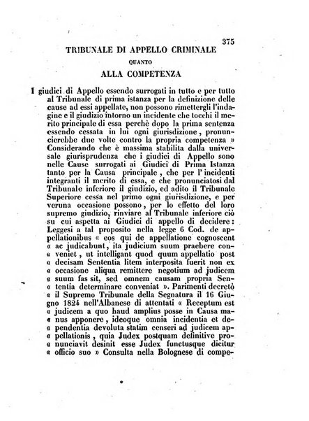 Repertorio generale di giurisprudenza dei tribunali romani