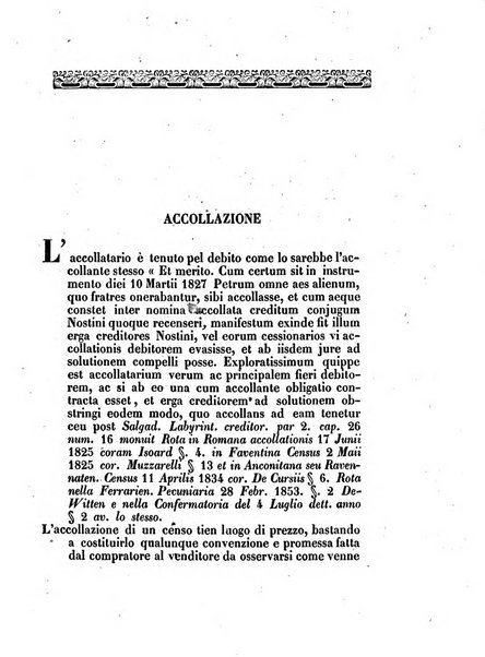 Repertorio generale di giurisprudenza dei tribunali romani