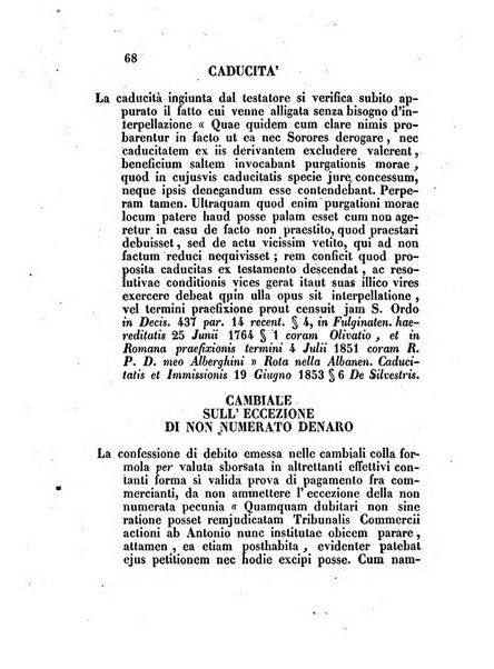 Repertorio generale di giurisprudenza dei tribunali romani