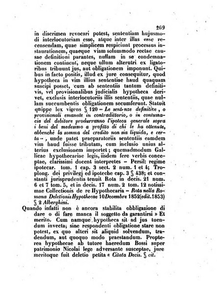 Repertorio generale di giurisprudenza dei tribunali romani