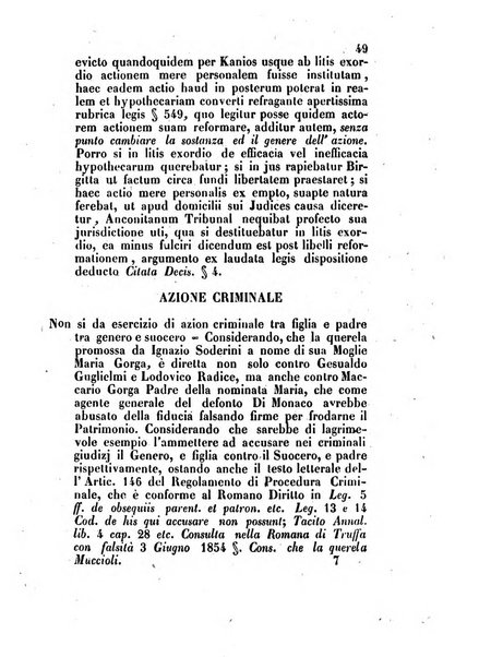 Repertorio generale di giurisprudenza dei tribunali romani