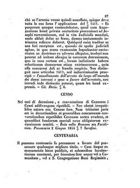 Repertorio generale di giurisprudenza dei tribunali romani