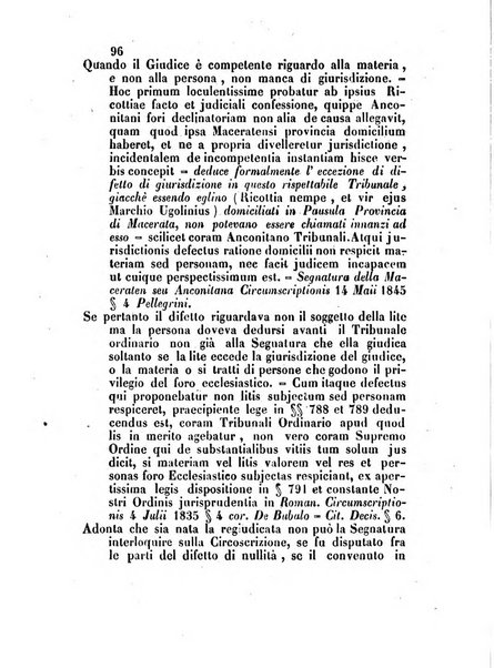 Repertorio generale di giurisprudenza dei tribunali romani