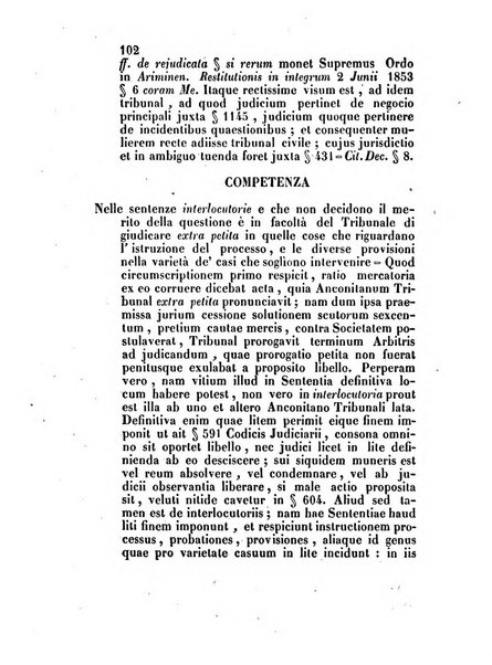 Repertorio generale di giurisprudenza dei tribunali romani