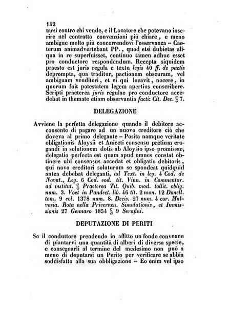 Repertorio generale di giurisprudenza dei tribunali romani