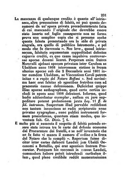 Repertorio generale di giurisprudenza dei tribunali romani