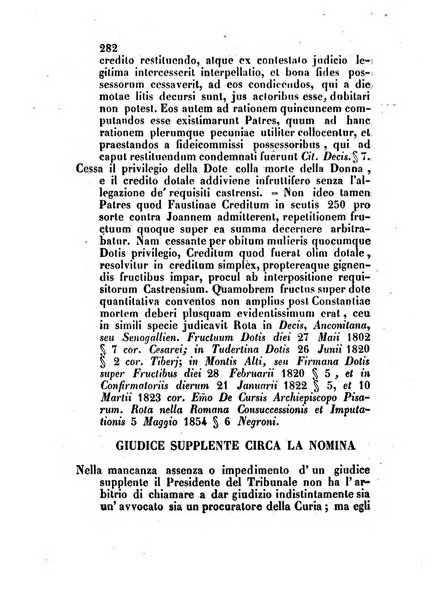 Repertorio generale di giurisprudenza dei tribunali romani