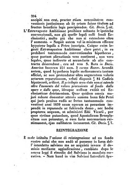 Repertorio generale di giurisprudenza dei tribunali romani