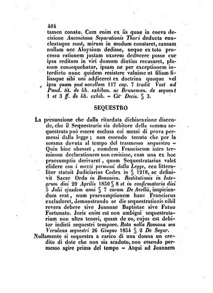 Repertorio generale di giurisprudenza dei tribunali romani