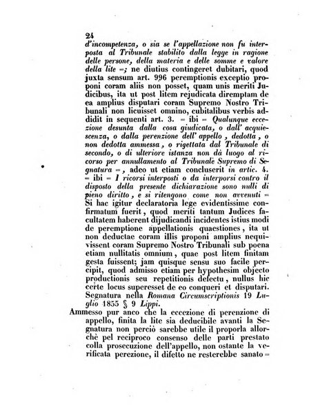 Repertorio generale di giurisprudenza dei tribunali romani