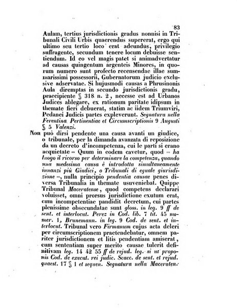 Repertorio generale di giurisprudenza dei tribunali romani