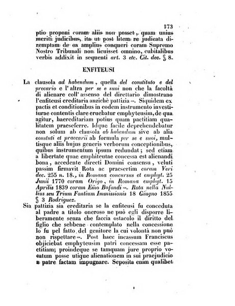 Repertorio generale di giurisprudenza dei tribunali romani