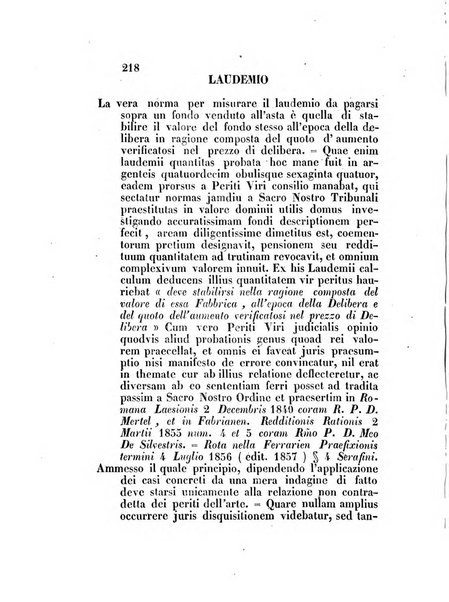 Repertorio generale di giurisprudenza dei tribunali romani