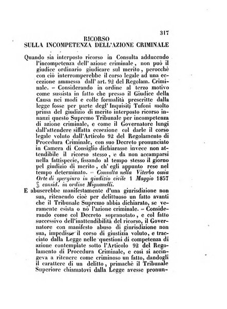 Repertorio generale di giurisprudenza dei tribunali romani