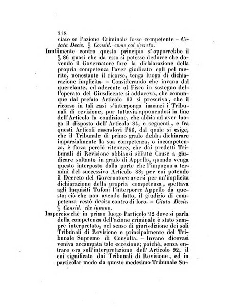 Repertorio generale di giurisprudenza dei tribunali romani