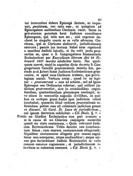 Repertorio generale di giurisprudenza dei tribunali romani