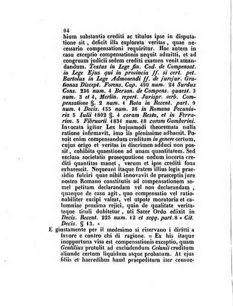 Repertorio generale di giurisprudenza dei tribunali romani