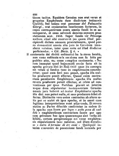 Repertorio generale di giurisprudenza dei tribunali romani