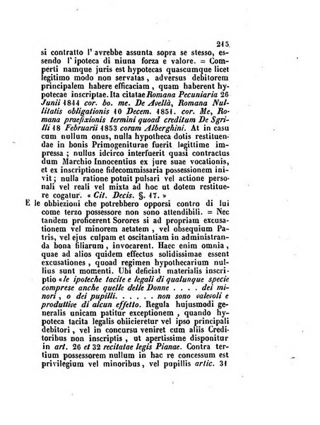 Repertorio generale di giurisprudenza dei tribunali romani