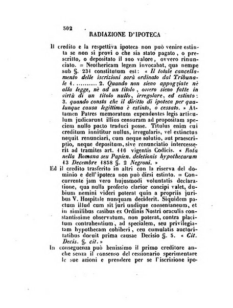 Repertorio generale di giurisprudenza dei tribunali romani