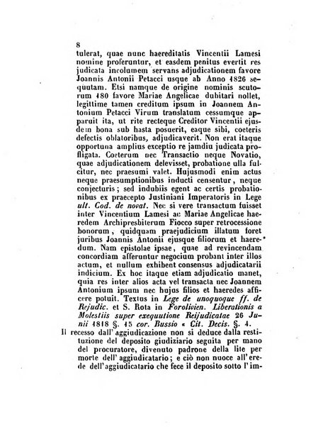 Repertorio generale di giurisprudenza dei tribunali romani