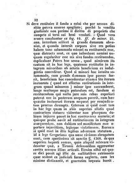 Repertorio generale di giurisprudenza dei tribunali romani