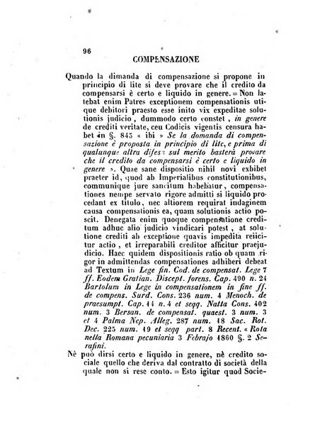 Repertorio generale di giurisprudenza dei tribunali romani