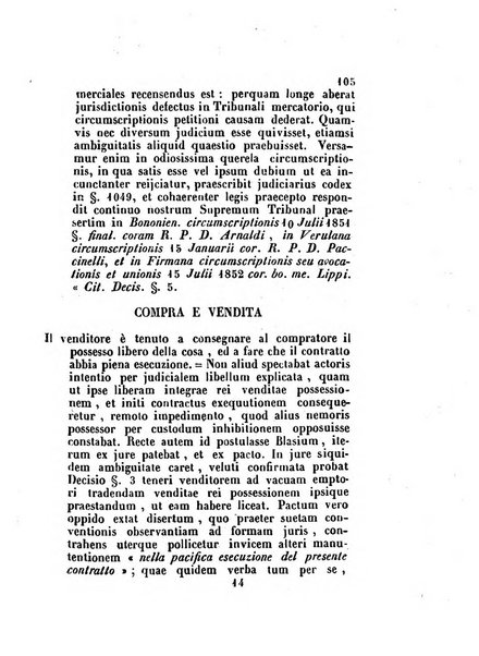 Repertorio generale di giurisprudenza dei tribunali romani