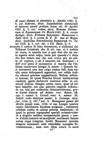 Repertorio generale di giurisprudenza dei tribunali romani