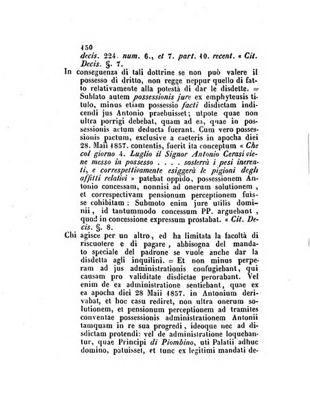 Repertorio generale di giurisprudenza dei tribunali romani