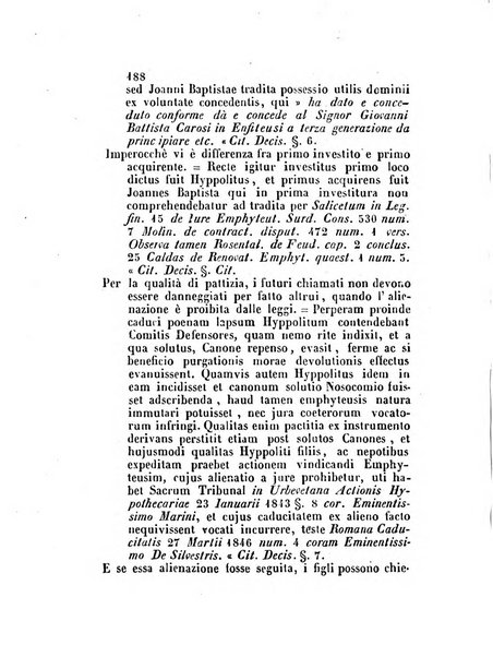 Repertorio generale di giurisprudenza dei tribunali romani