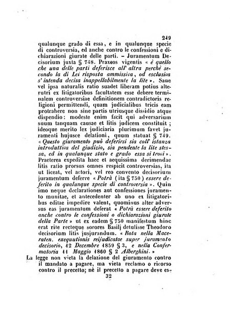 Repertorio generale di giurisprudenza dei tribunali romani