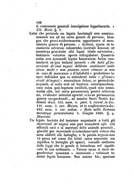 Repertorio generale di giurisprudenza dei tribunali romani