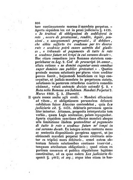 Repertorio generale di giurisprudenza dei tribunali romani