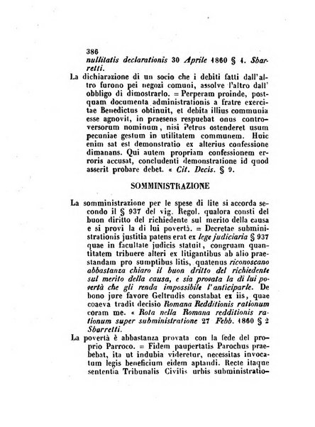 Repertorio generale di giurisprudenza dei tribunali romani