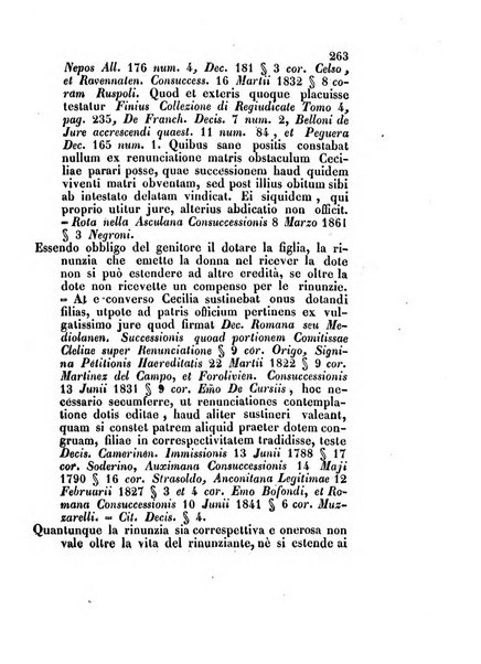 Repertorio generale di giurisprudenza dei tribunali romani