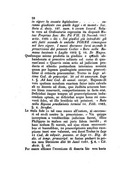 Repertorio generale di giurisprudenza dei tribunali romani