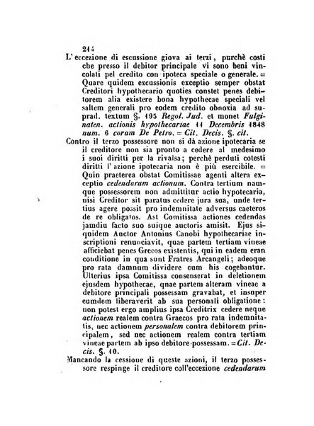 Repertorio generale di giurisprudenza dei tribunali romani