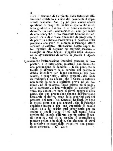 Repertorio generale di giurisprudenza dei tribunali romani