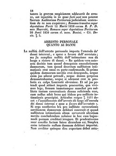 Repertorio generale di giurisprudenza dei tribunali romani