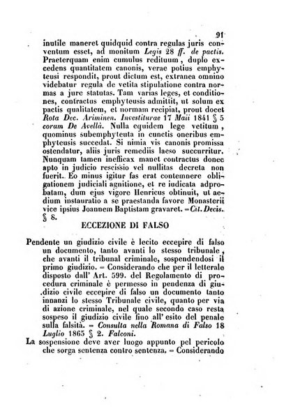 Repertorio generale di giurisprudenza dei tribunali romani