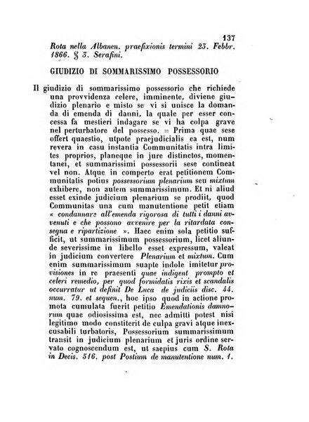 Repertorio generale di giurisprudenza dei tribunali romani