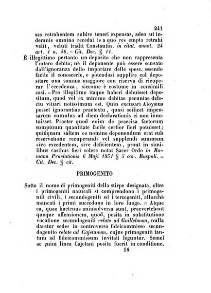 Repertorio generale di giurisprudenza dei tribunali romani